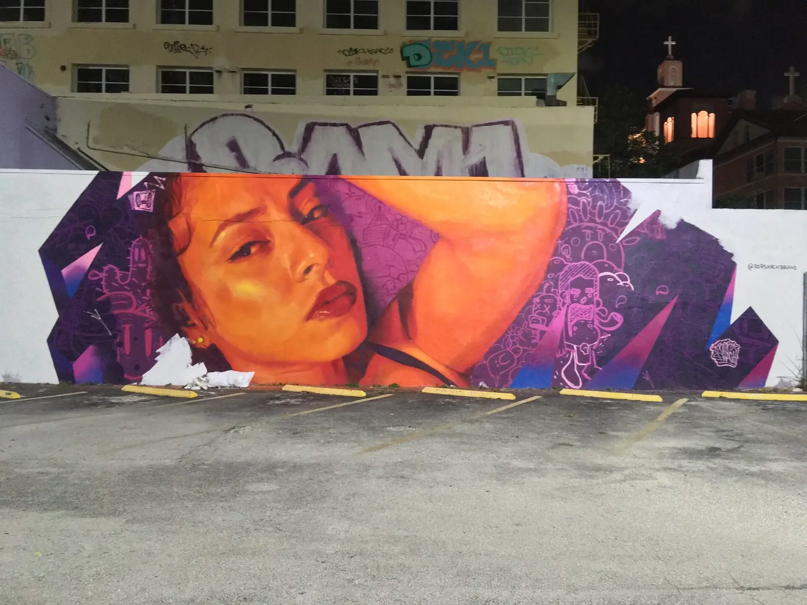 Graffiti — fresque FWI 21